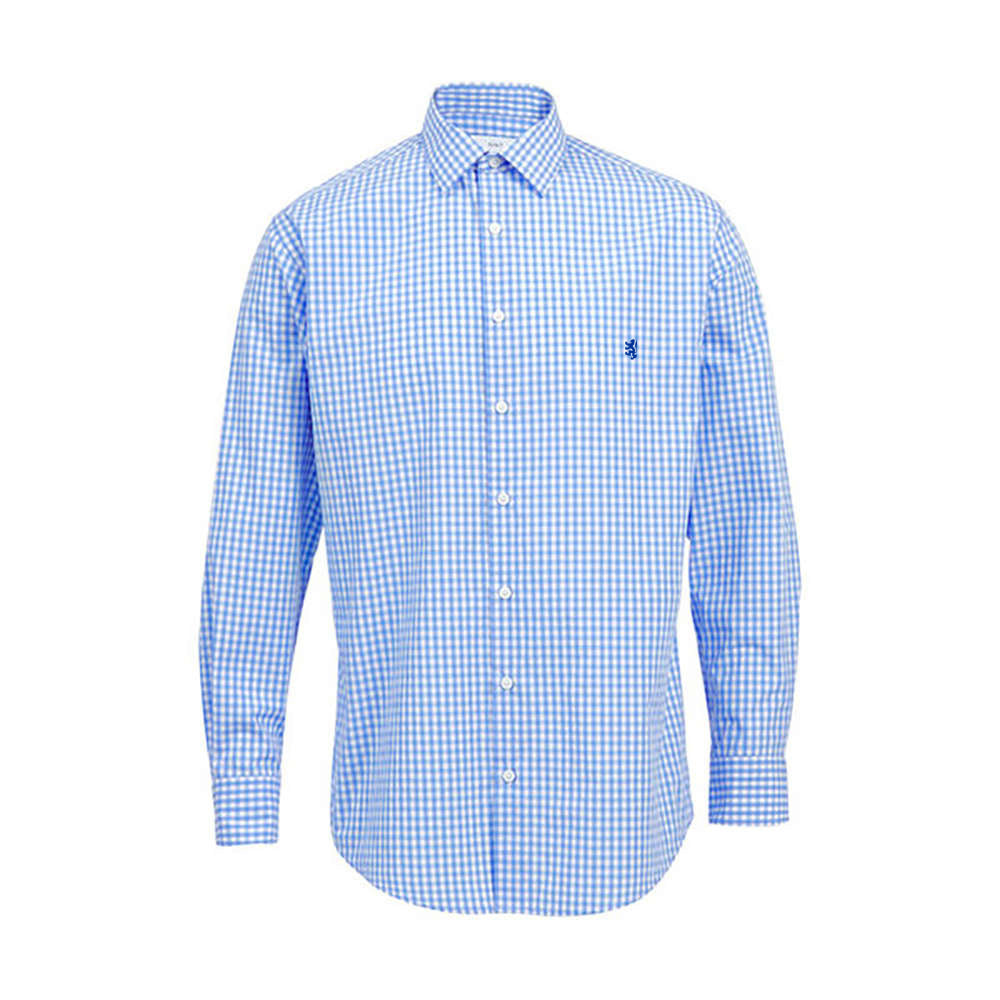 Pringle L/S Blue Check Tailored Shirt