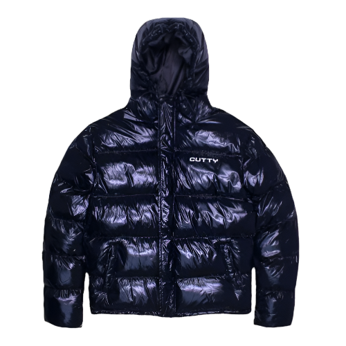 Cutty Padded Puffer Jacket Black