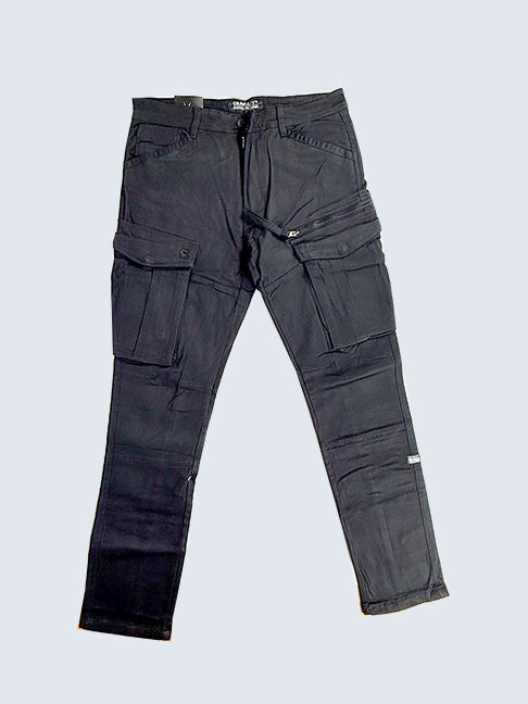 CMK Black Cargo Pants