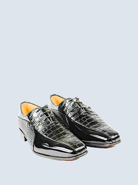 Crockett and Jones Leather Ashton Formal Blackpatent Lace Up