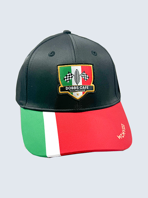 Black Dobbs Cafe MCMVIII Cap