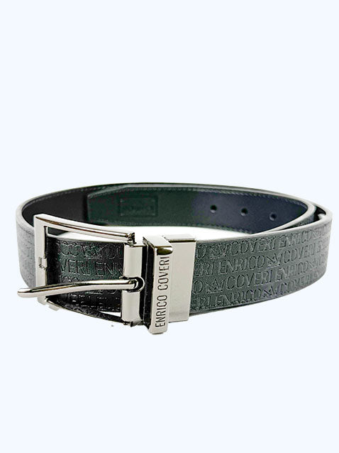Enrico Cavery Milano Italy Leather Black