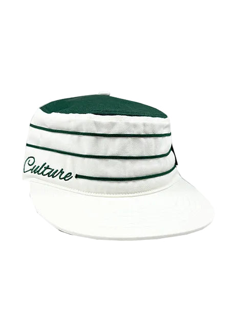 Evans Culture White and Green Cap