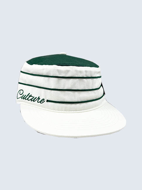 Evans Culture White and Green Cap