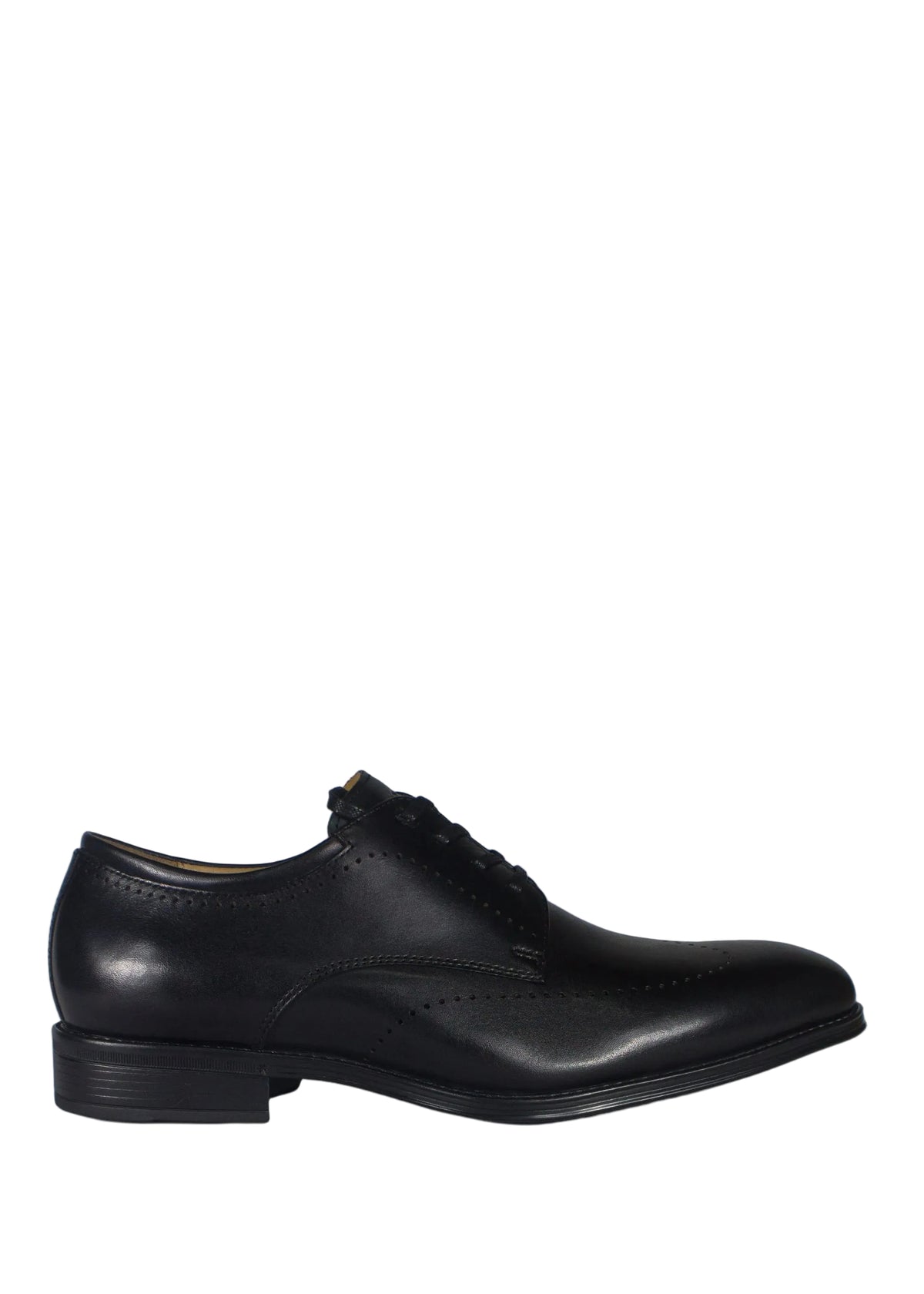 Florsheim Amelio Perf Wing Black Shoes