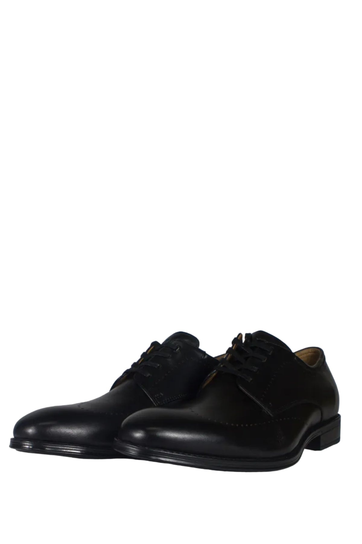 Florsheim Amelio Perf Wing Black Shoes