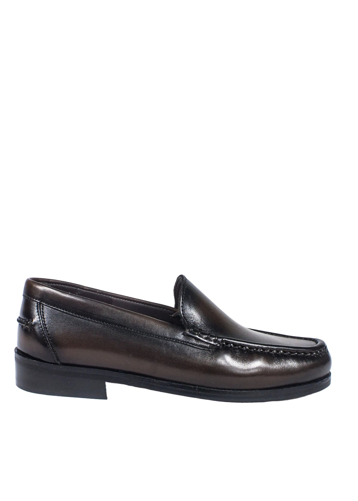 John Drake Bejan Dark Brown Moccassin