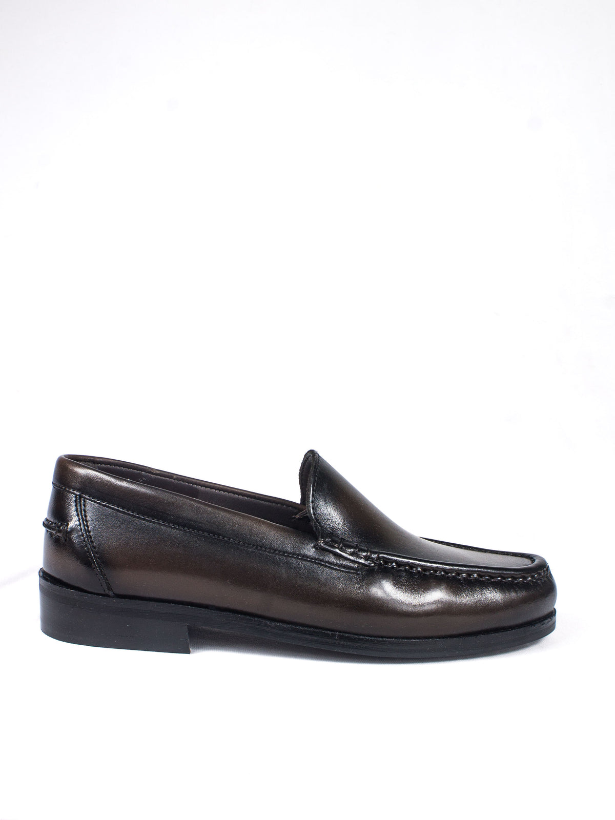 John Drake Bejan Dark Brown Moccassin