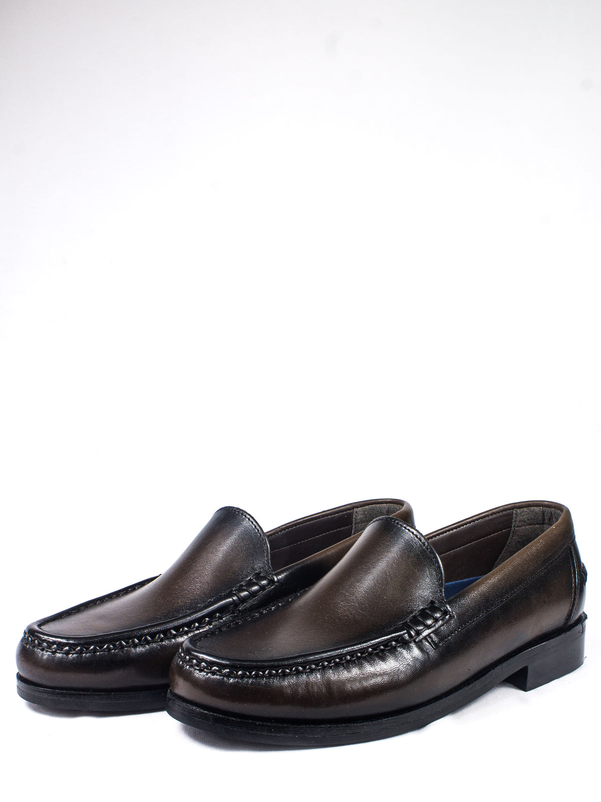 John Drake Bejan Dark Brown Moccassin