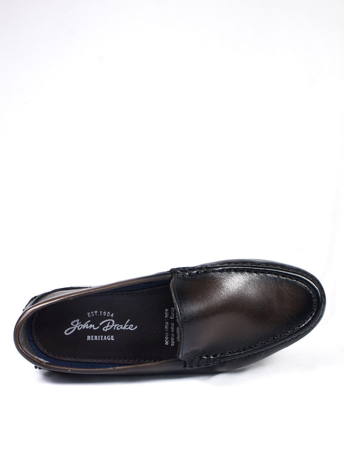 John Drake Bejan Dark Brown Moccassin