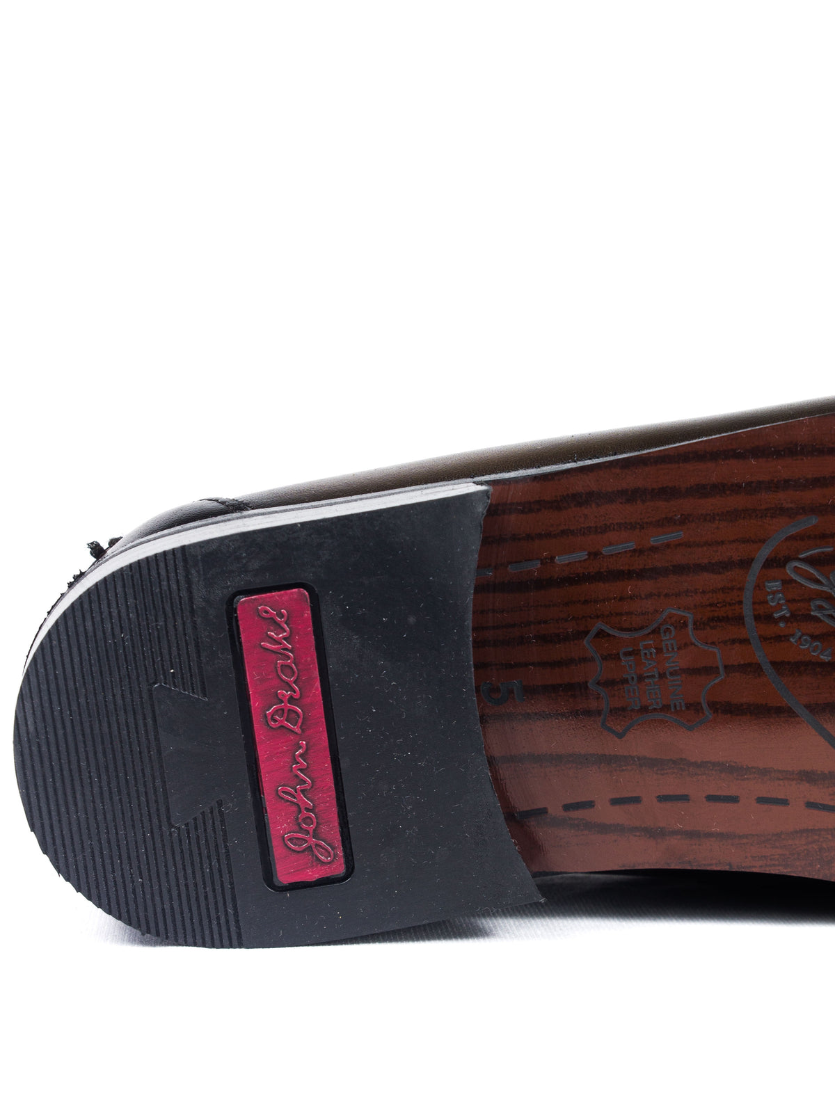 John Drake Bejan Dark Brown Moccassin