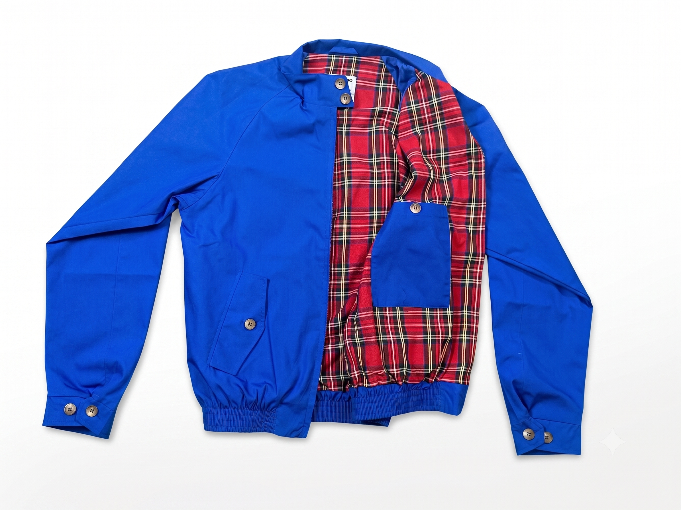 London Fog Royal Blue Harrington Jacket