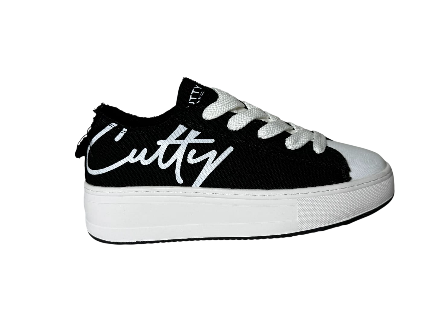 Cutty Men’s Tampa Low Black/White Sneaker