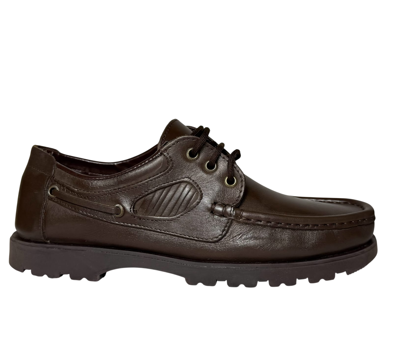 TEGO Dark Brown Leather Casual