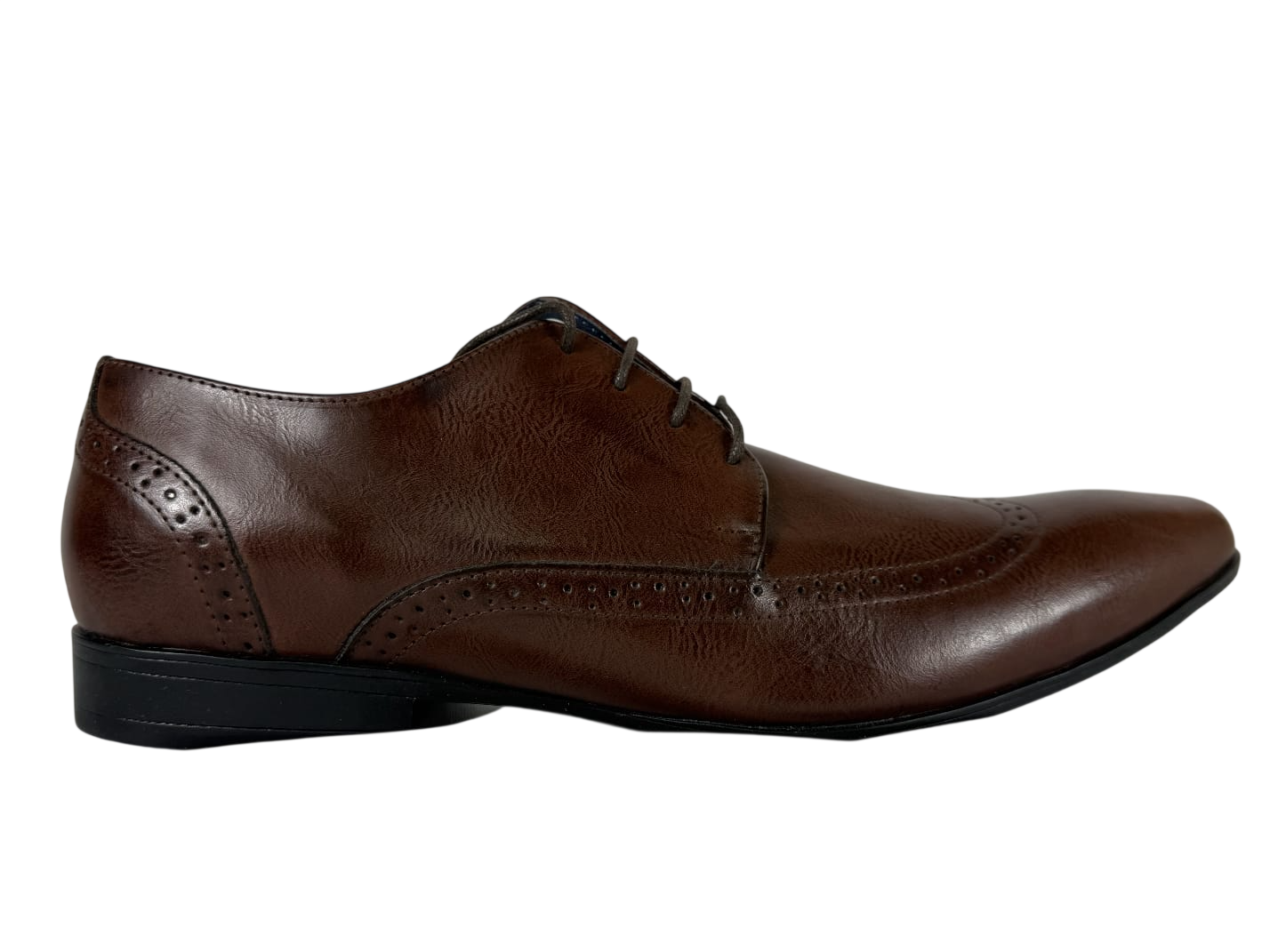 Gino Paoli Brown Formal Derby Shoe