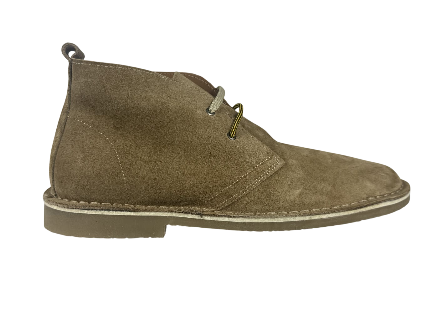 Tego Taupe Suede Vellie Boot