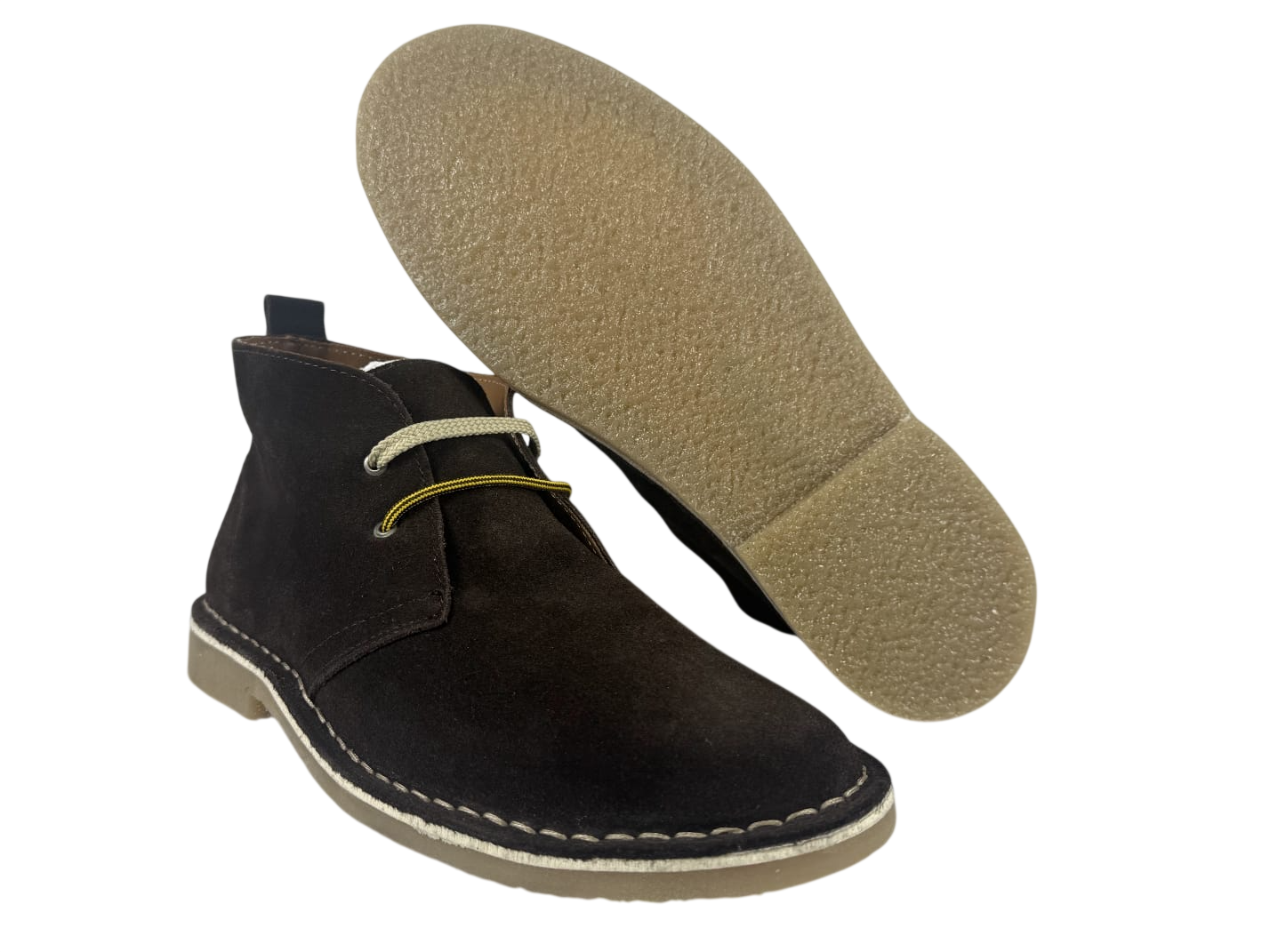 Tego Brown Suede Vellie Boot