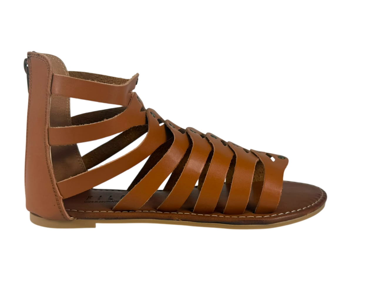 Filo Ladies Tan Sandal