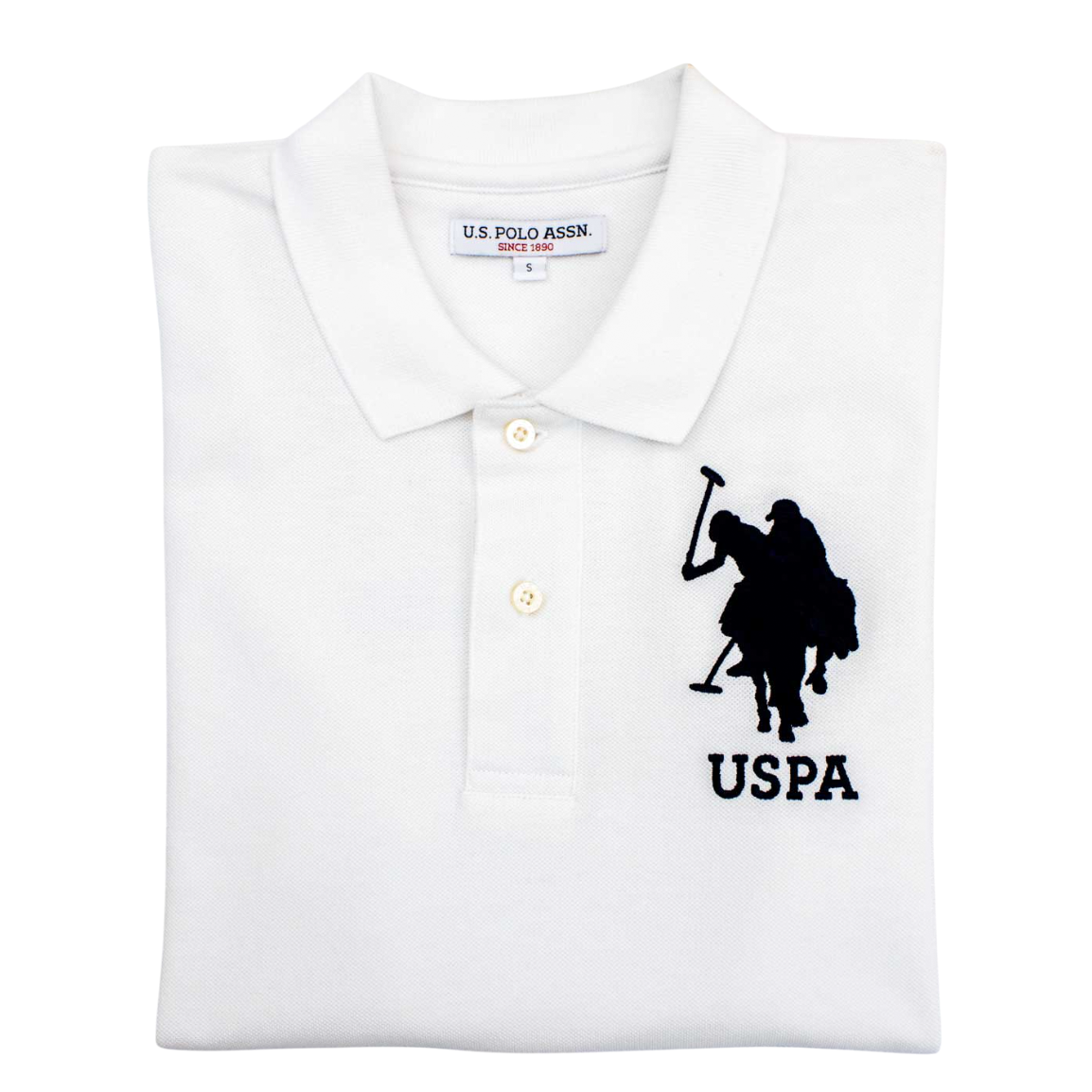 Polo USPA Plain White Golfer