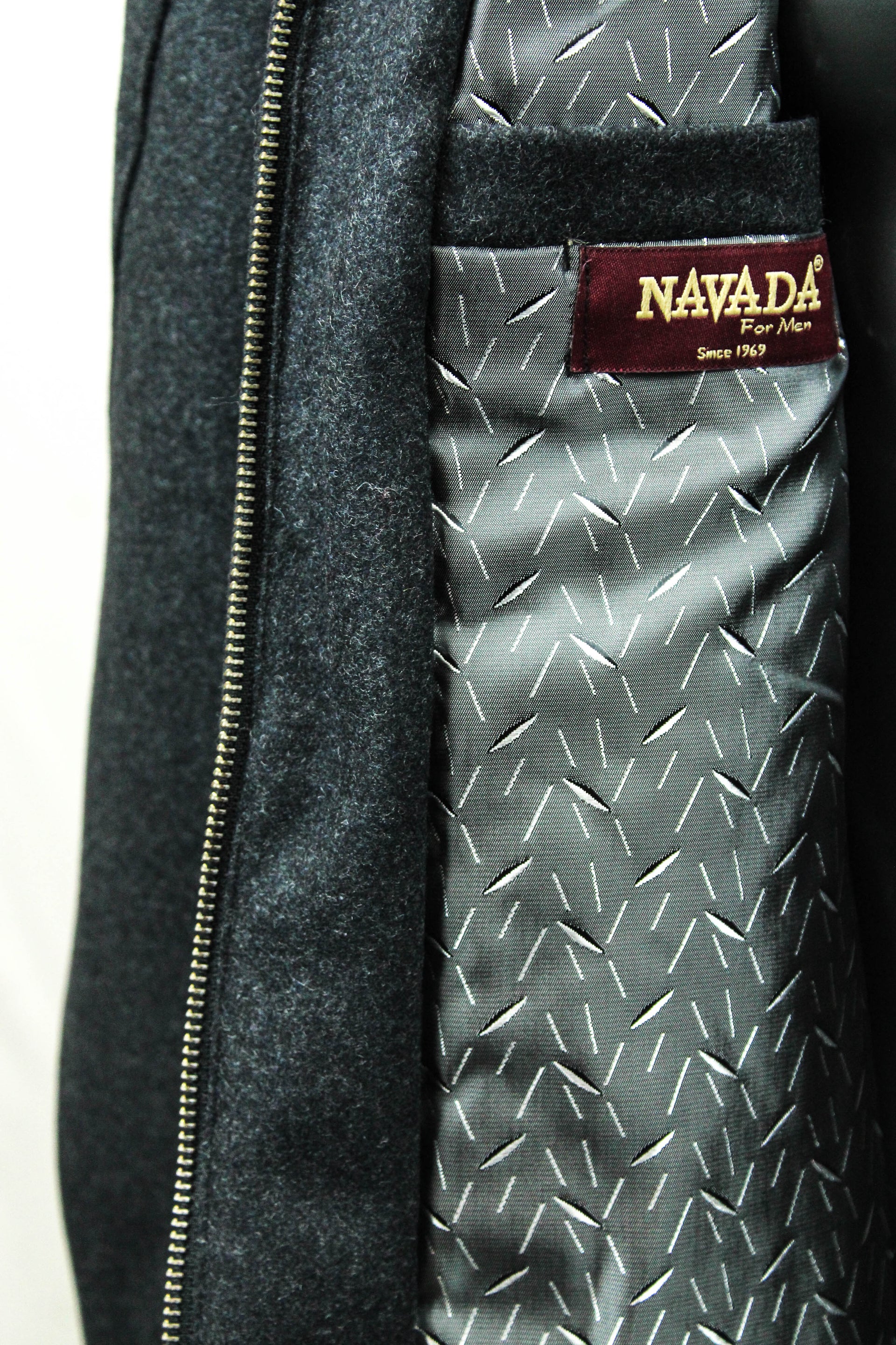 Navada Alaska Padded Charcoal Jacket - BOSSINI SA