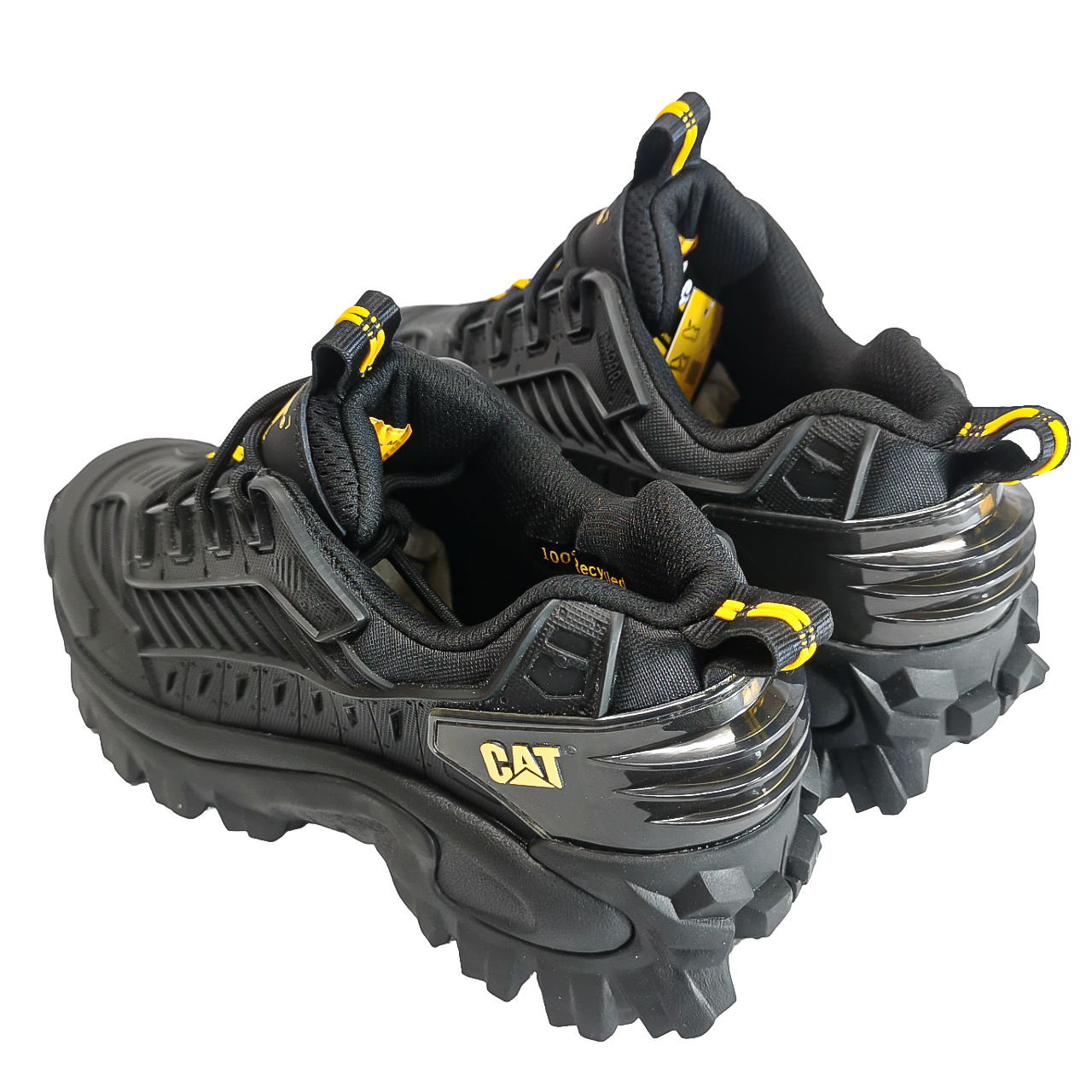 Caterpillar Intruder Mecha Black Shoes