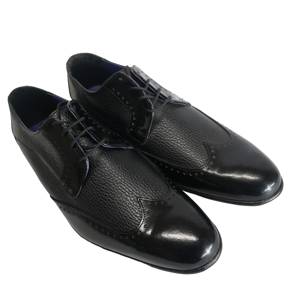 Barker Black Grain Leather Formal Shoe