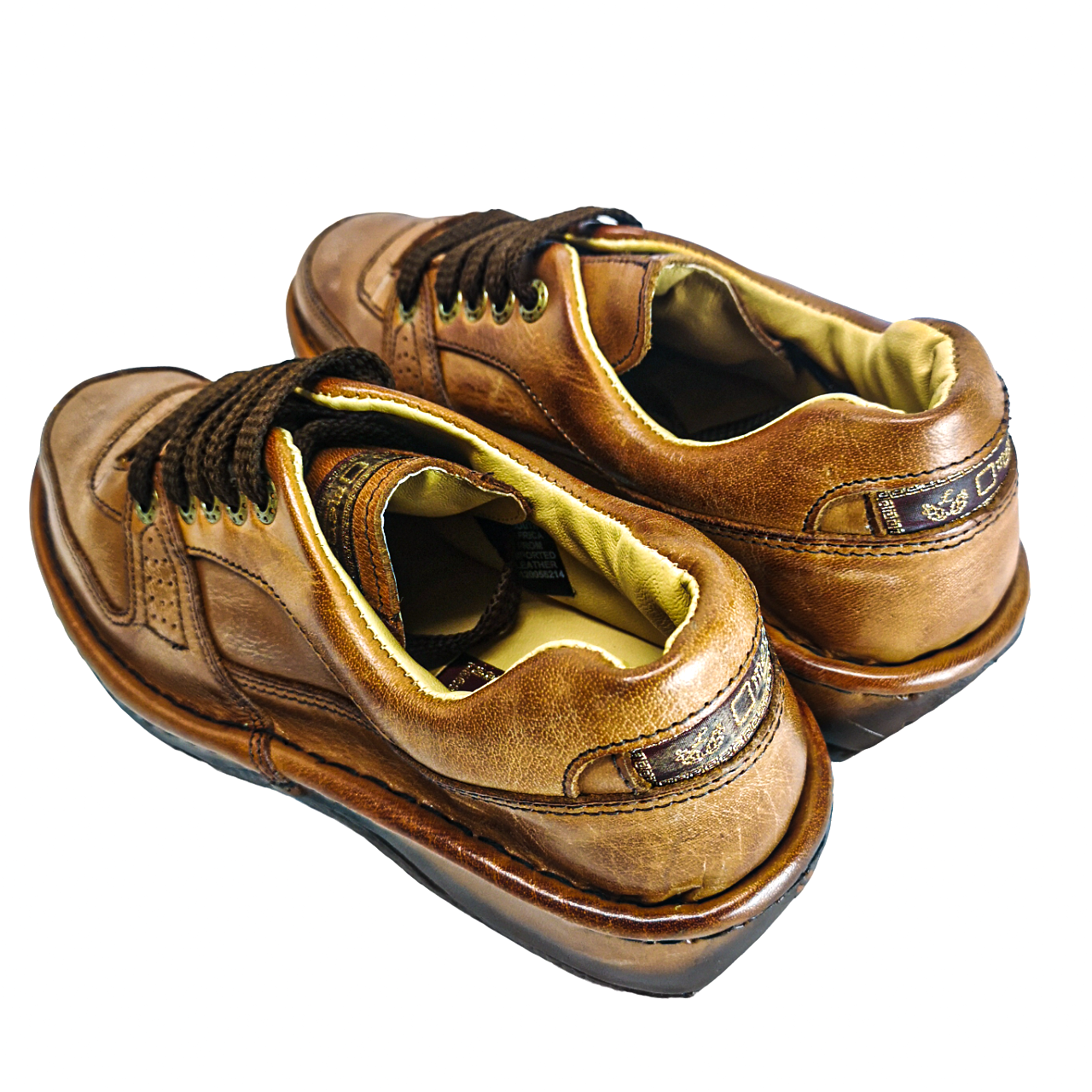 Omega Leather Terracotta Tan Shoe – Stylish Men’s Smart-Casual Leather Footwear