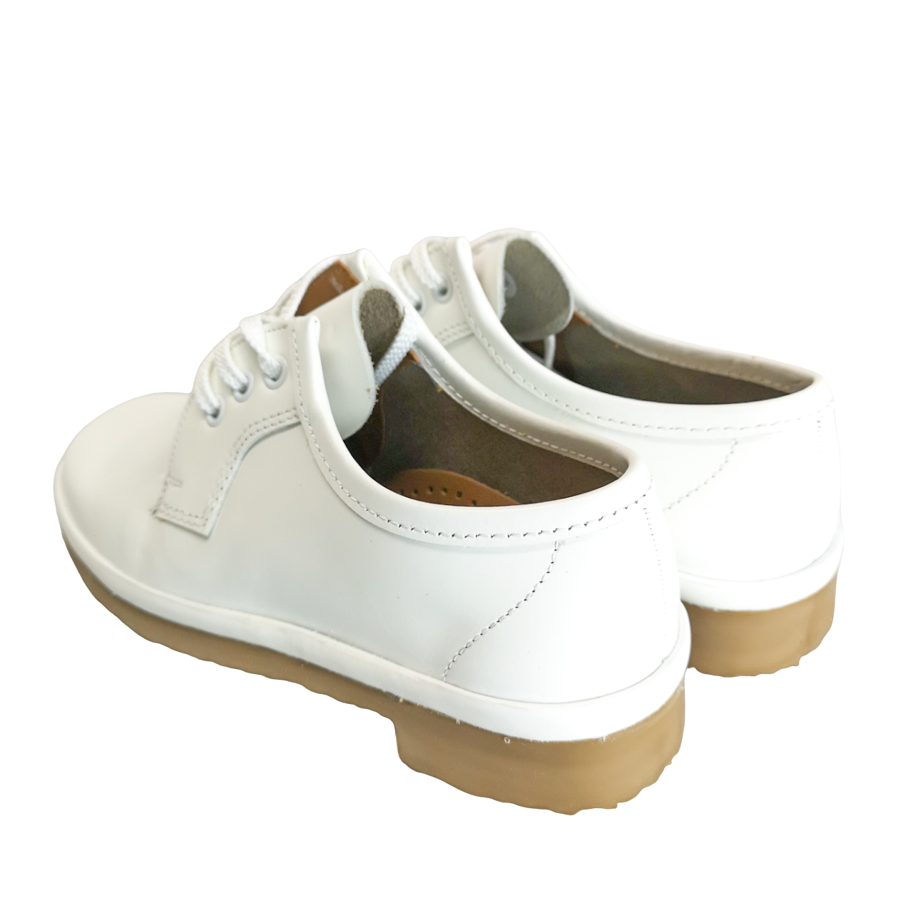 Grasshopper Leather Sierra Softee White