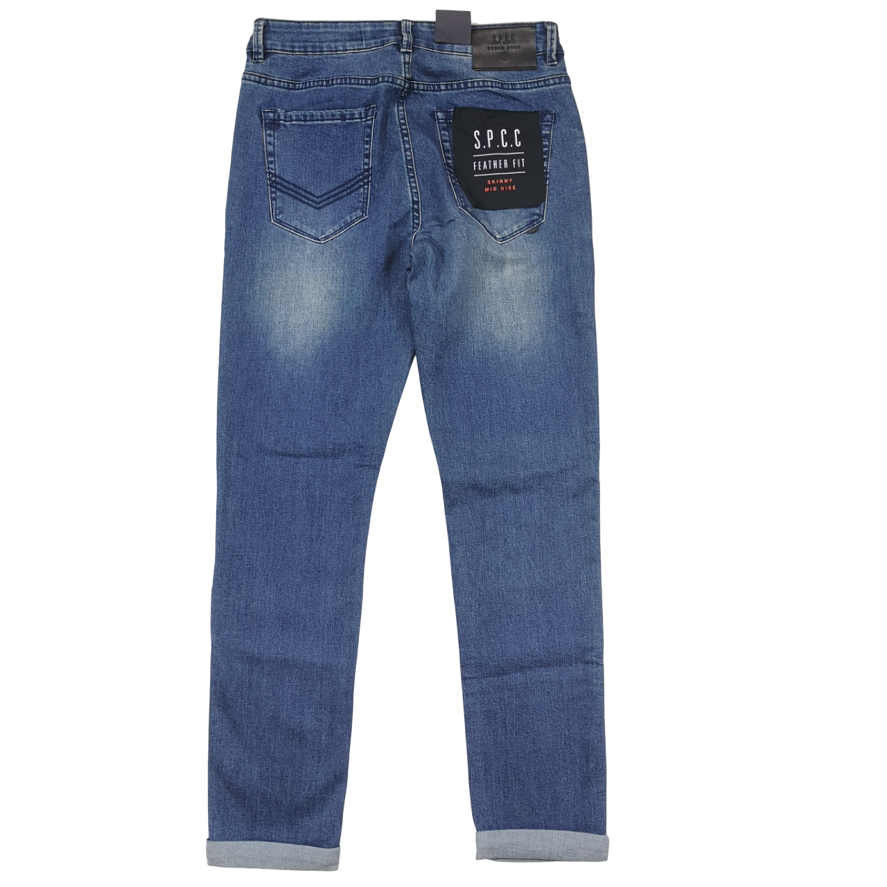 SPCC Dirty Indigo Blue Skinny Jeans