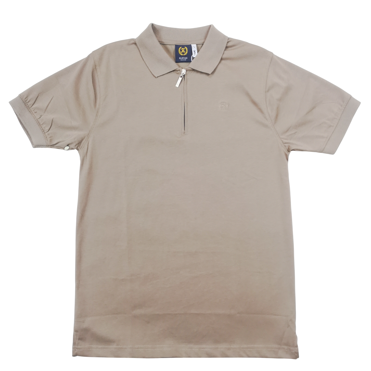 K Star 7 Taupe 1/4 Zip Golfer