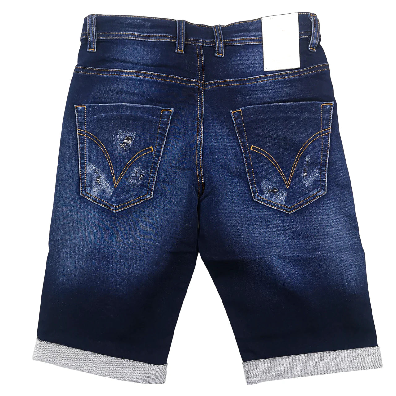 Vialli Falopinhsio Jogger Blue Denim Shorts