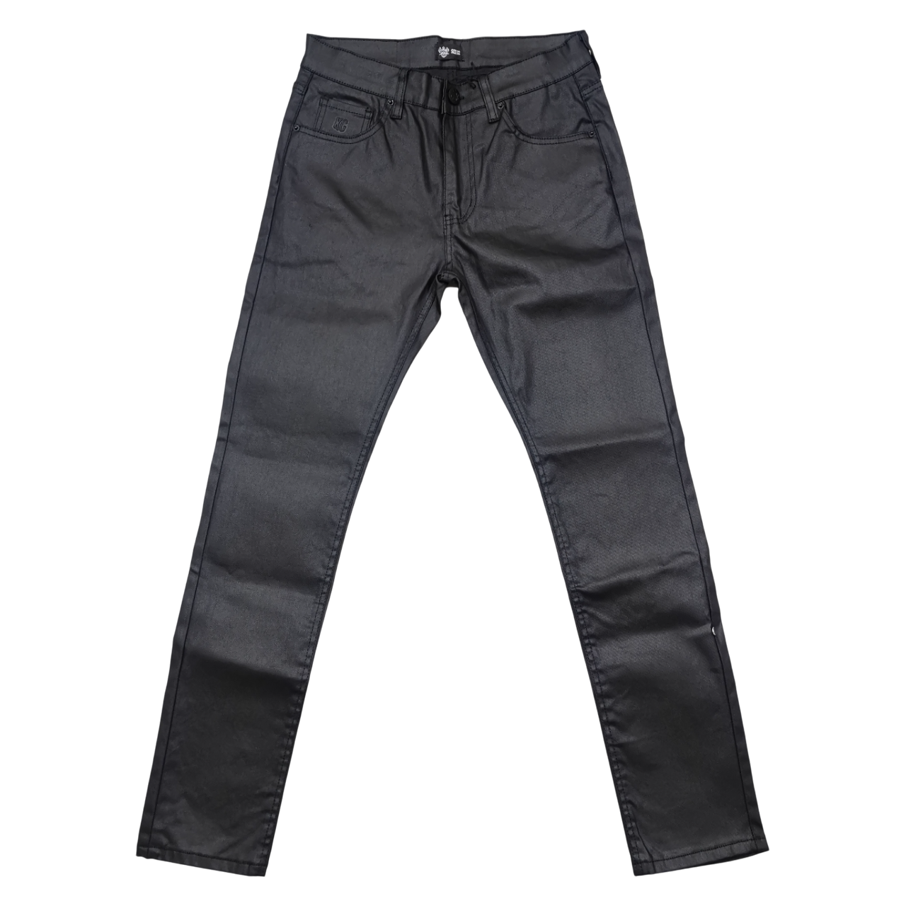 KG Denim Slim Skinny BLACK Wax Jeans