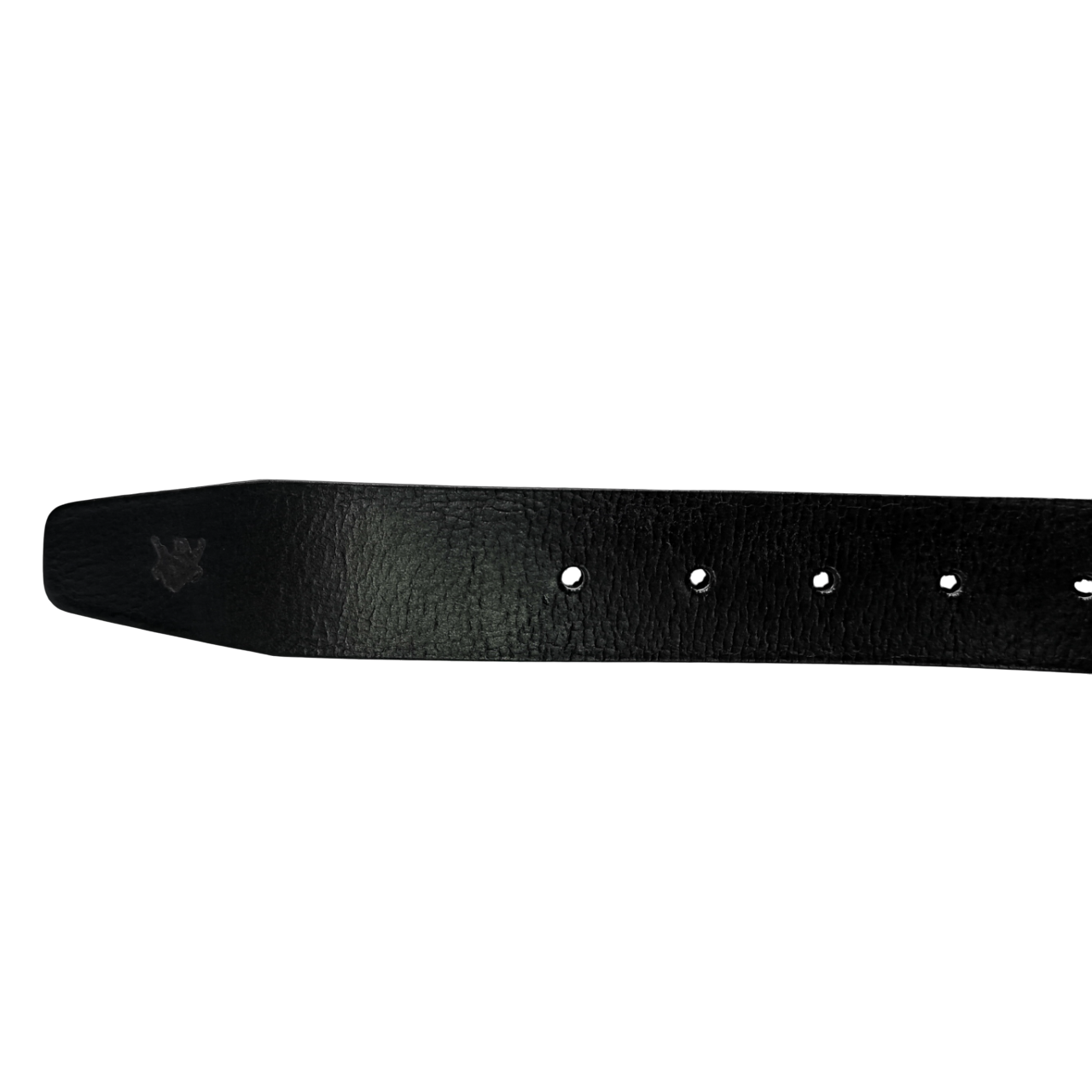 Raw Hyde Black Leather Belt