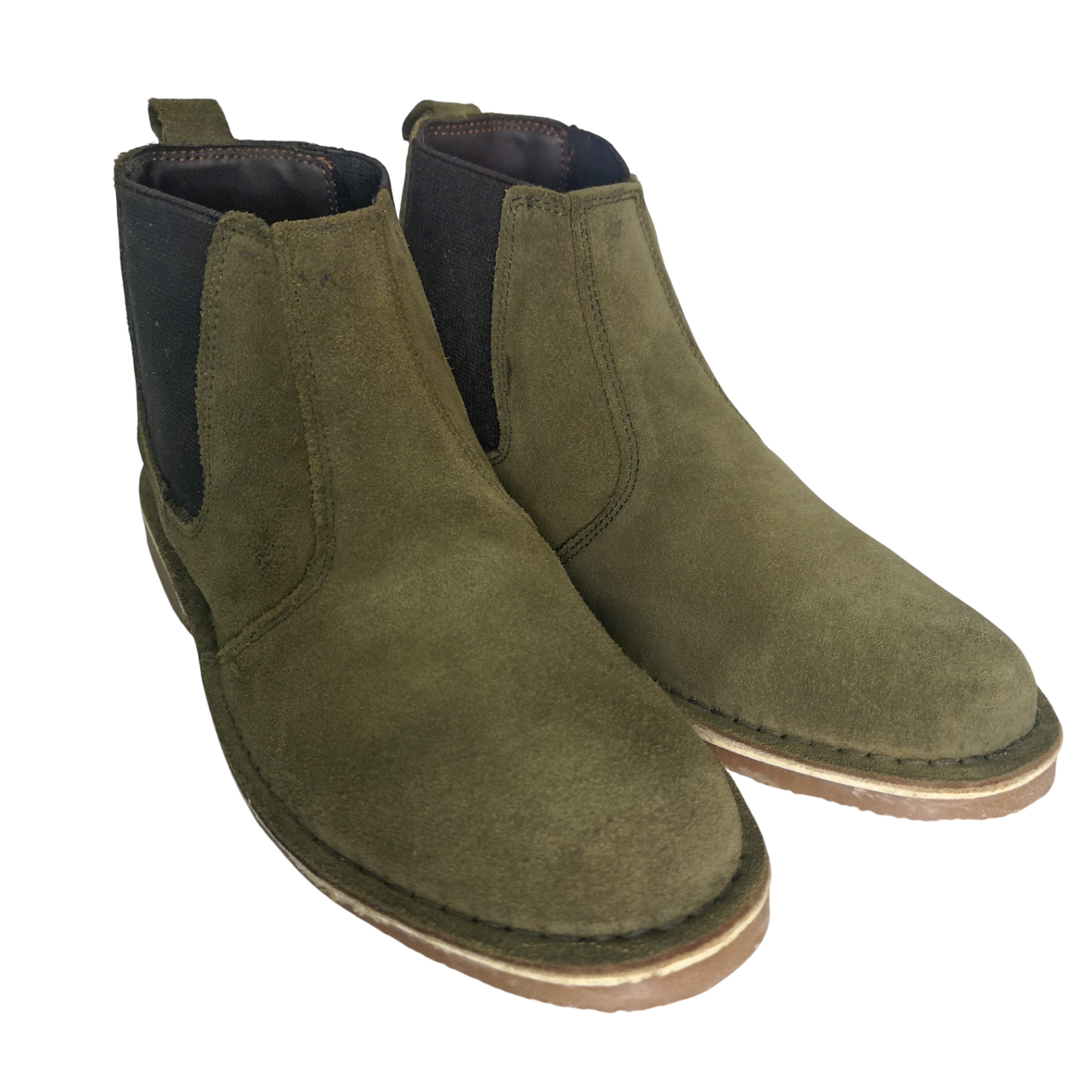 Desert Vellie Olive Chelsea Boot