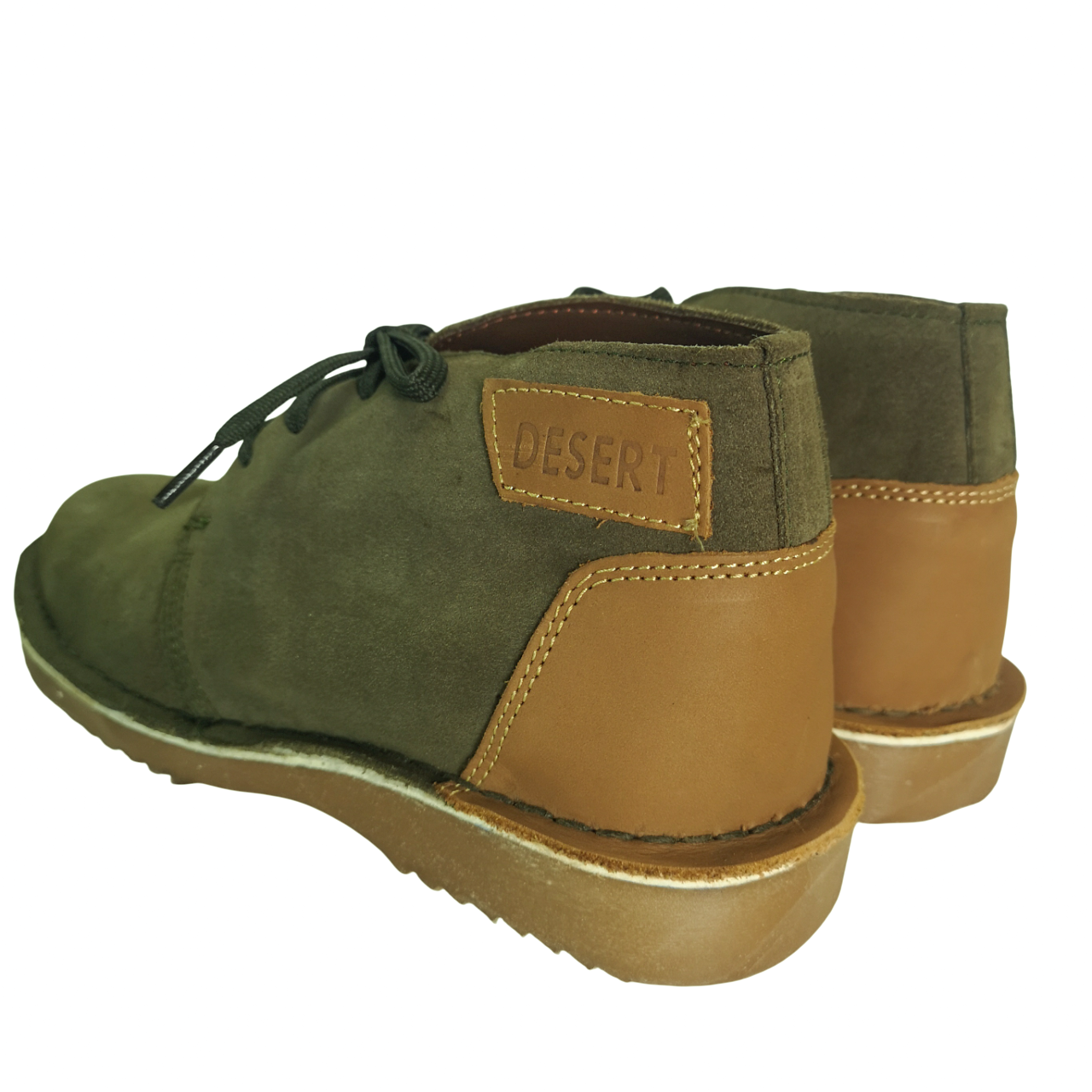 Desert Vellie  Suede Olive Boot