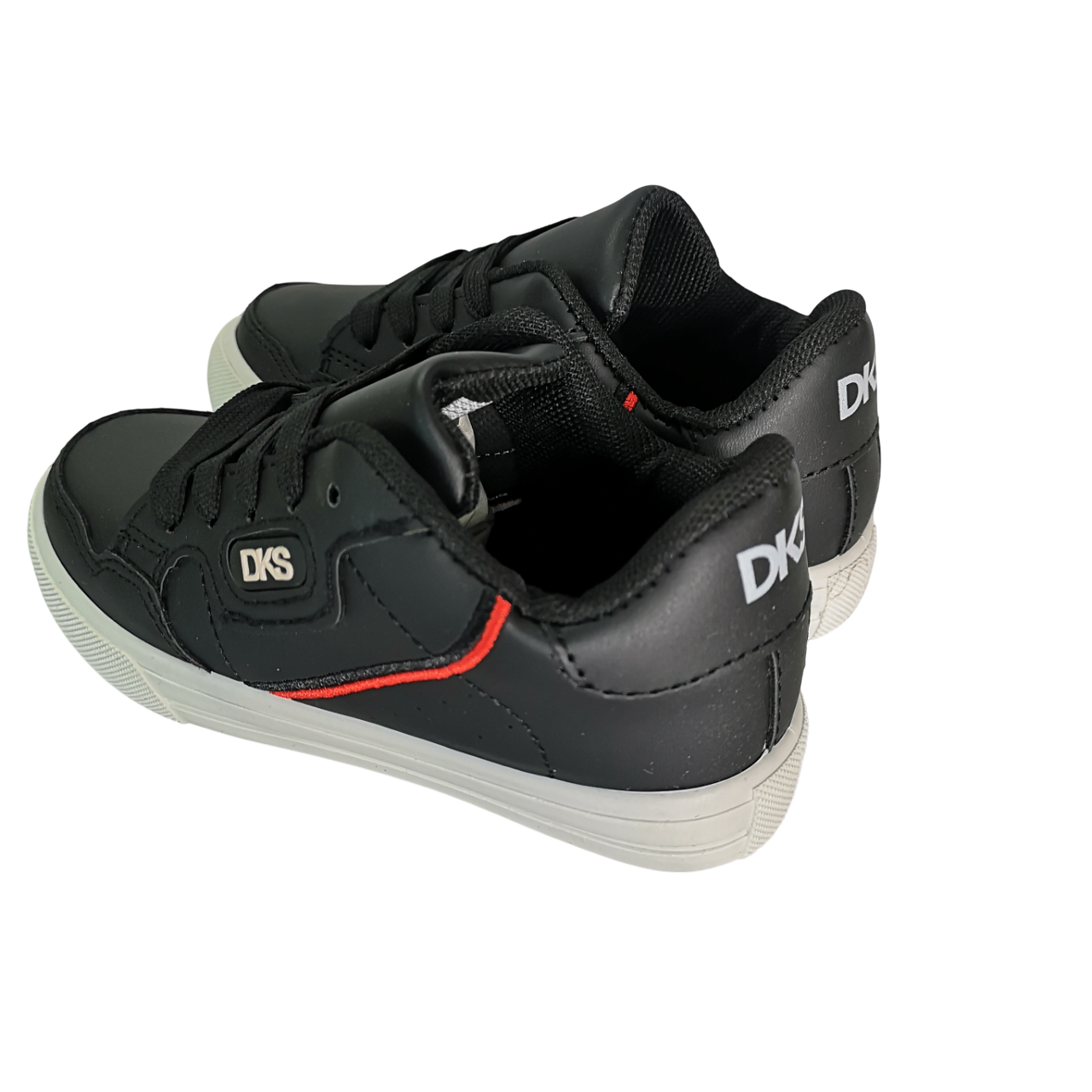 DKS Leather Kids Black Sneaker