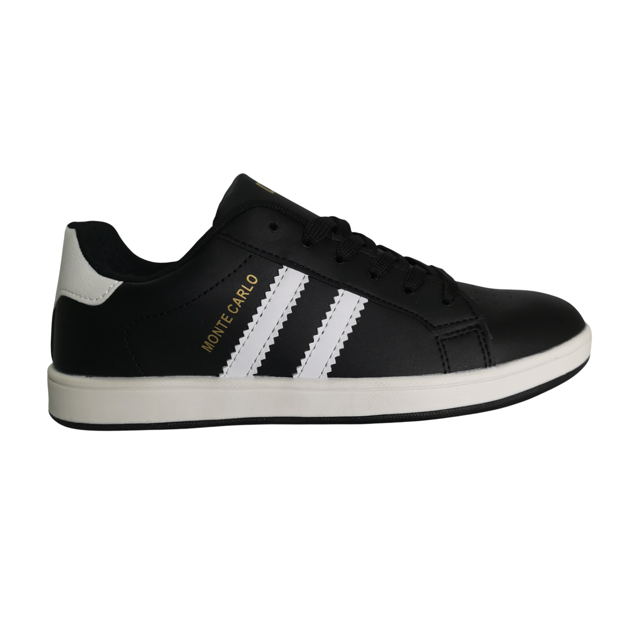 DKS Leather adi Youth Black White Sneaker
