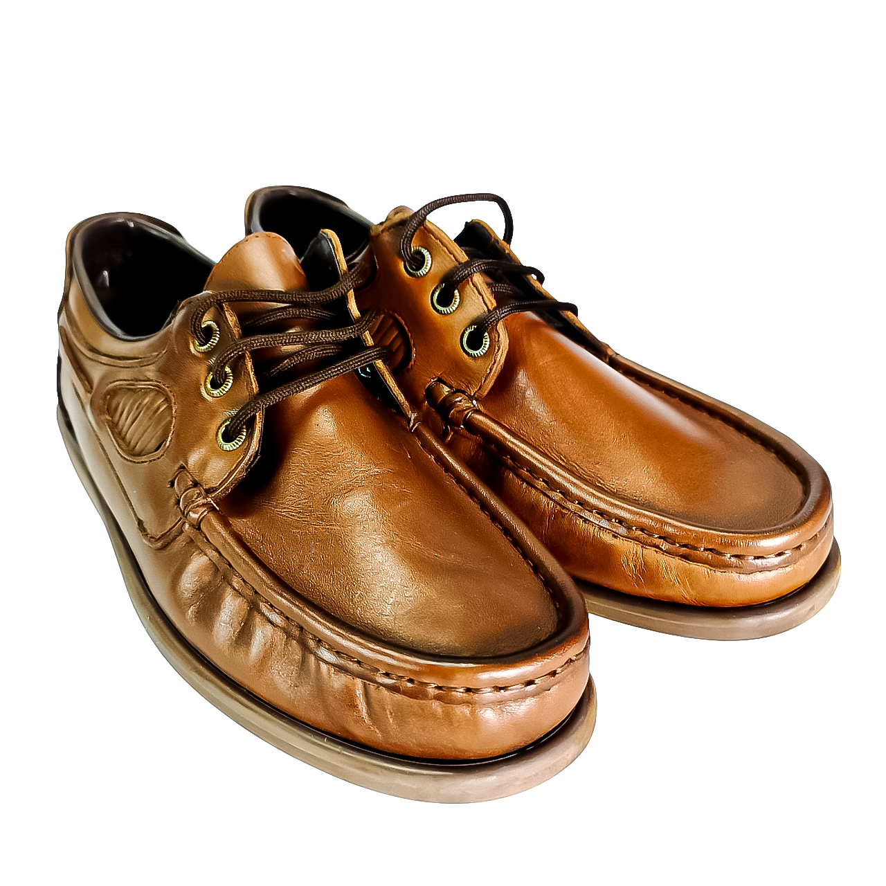 Oregon Genuine Leather mid brown Shoe