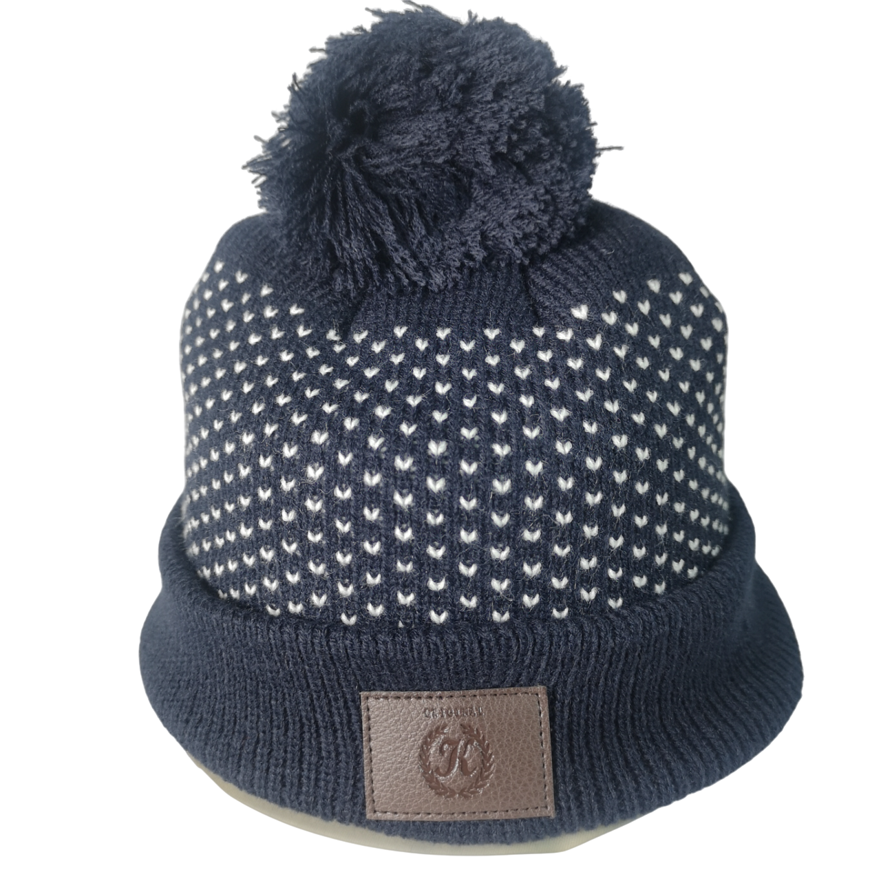 K7 Klevas Navy Hustle Beanies