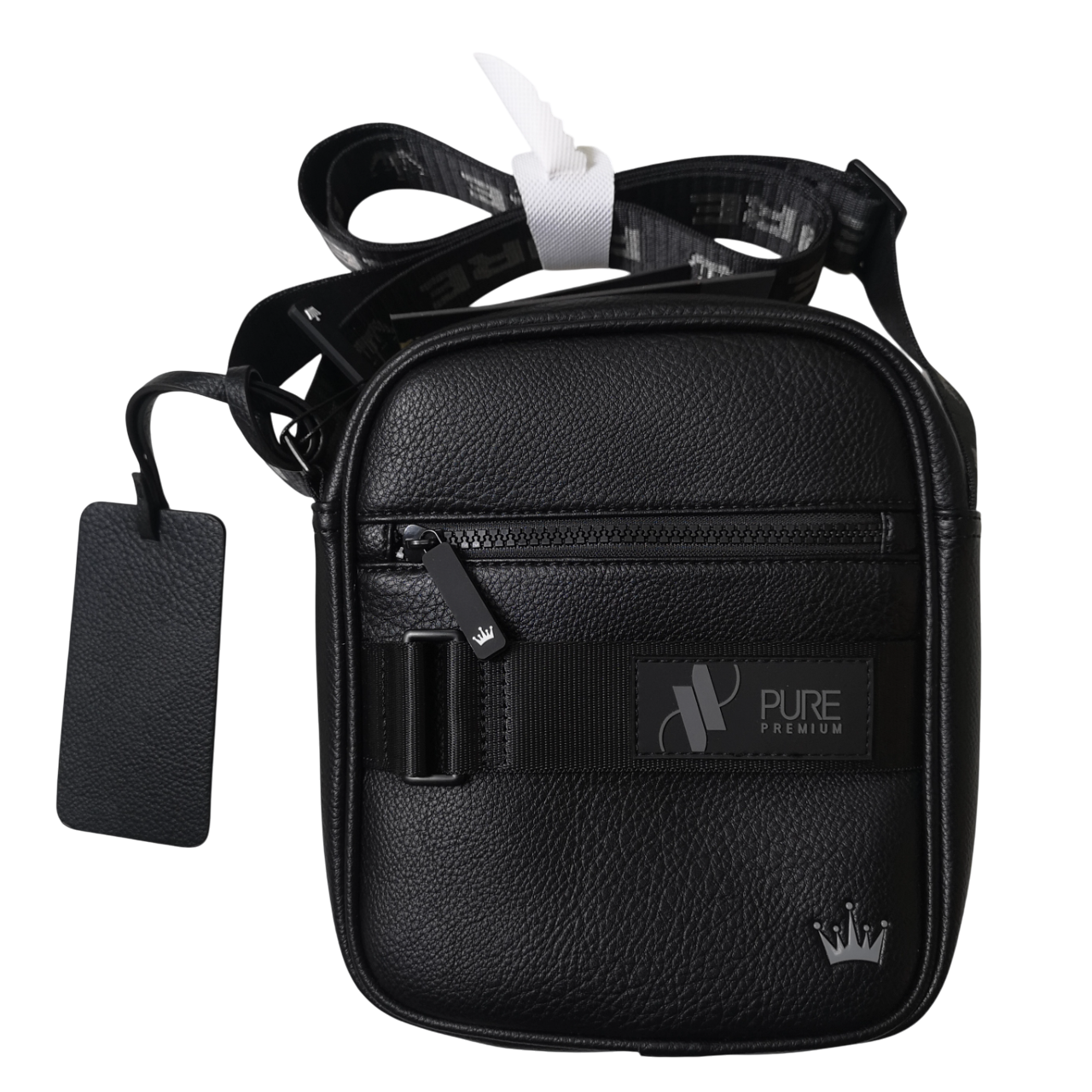 Pure Premium Grande Black Side Bag