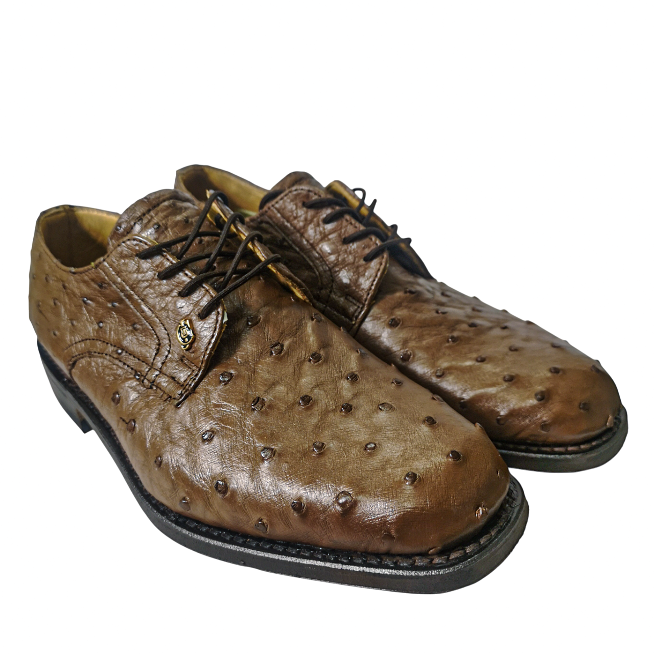 Crockett & Jones Leather Adam Ostrich Kango Ostrich Shoe