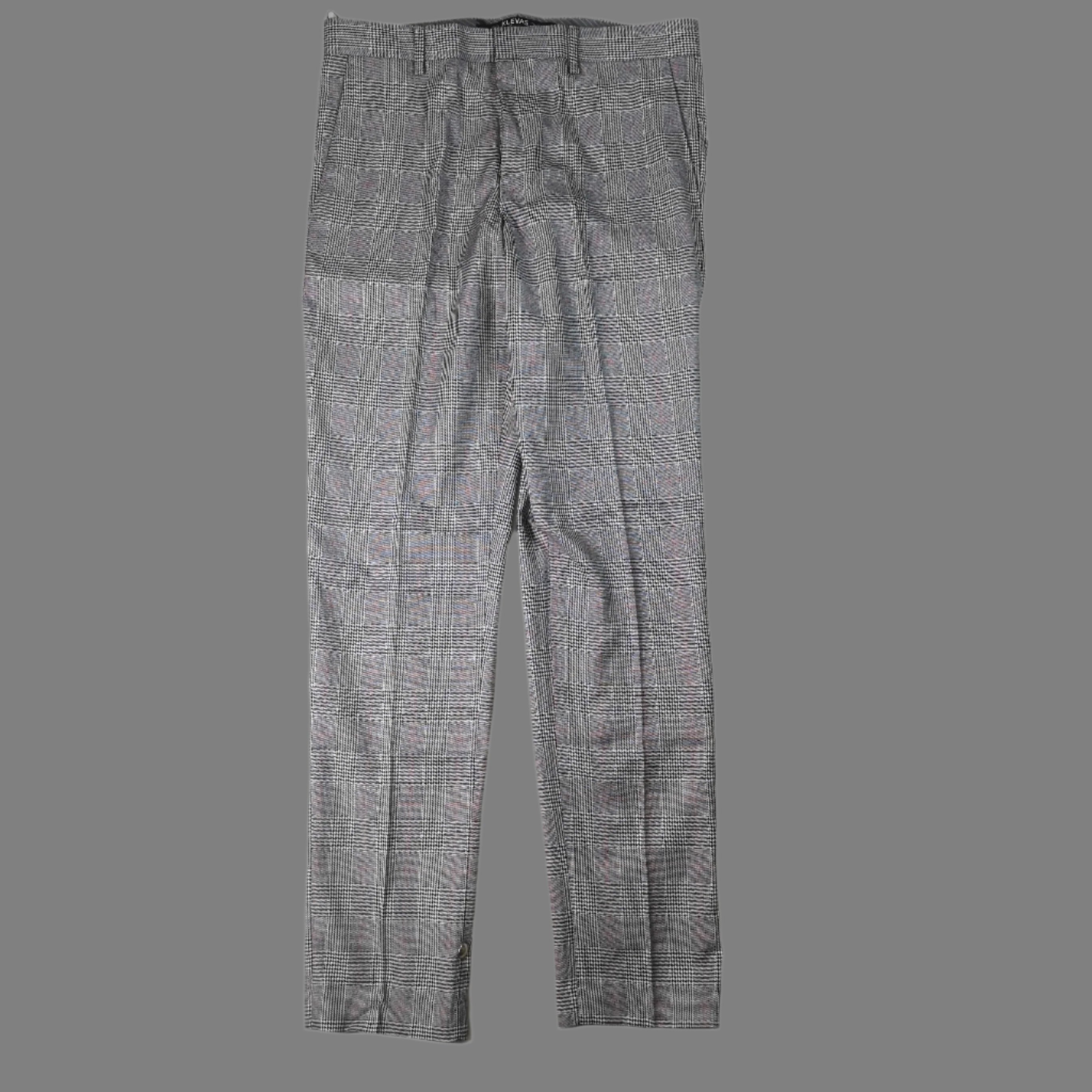 K STAR 7 Black/White McGregor Check Trouser