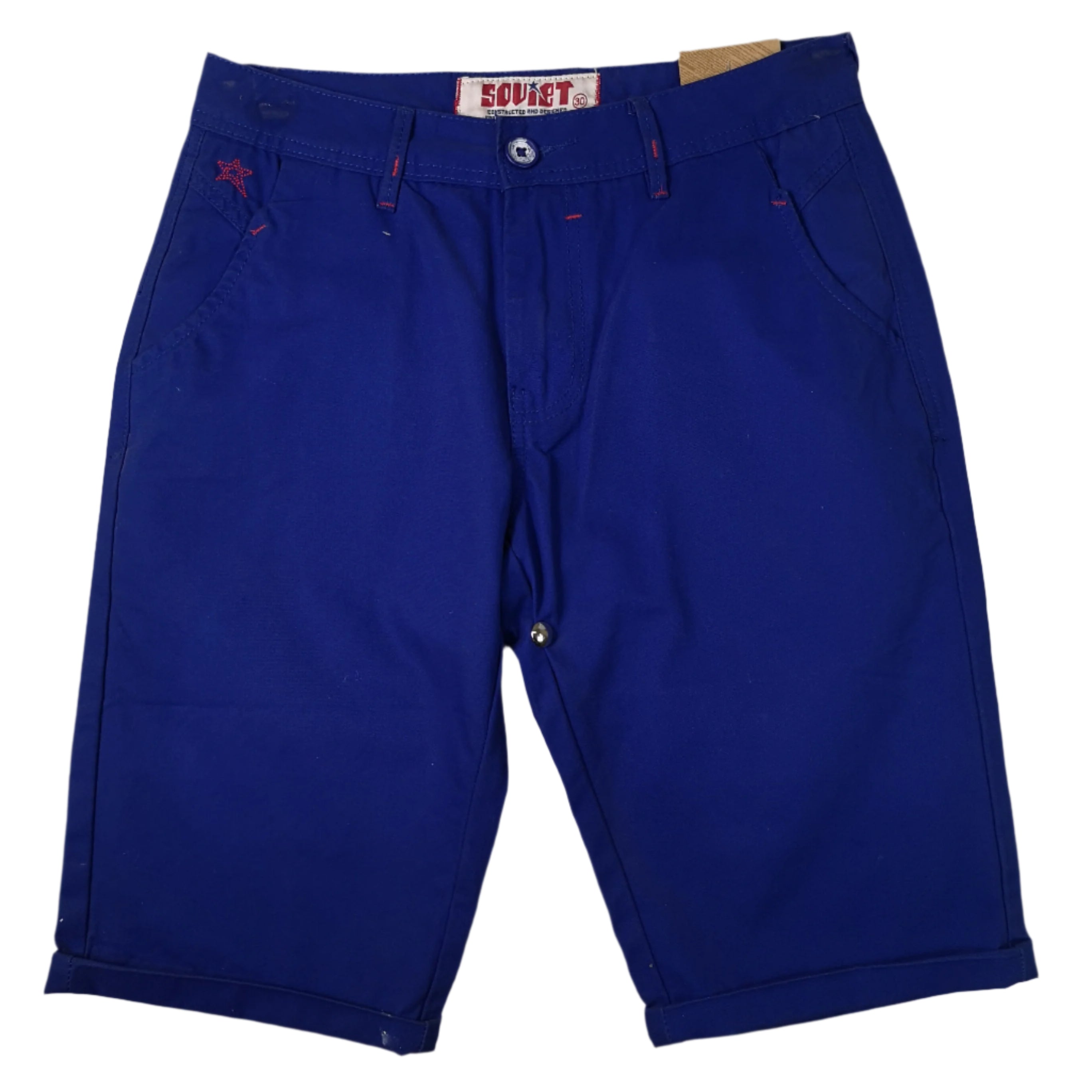 Soviet Bermuda Royal Blue Shorts