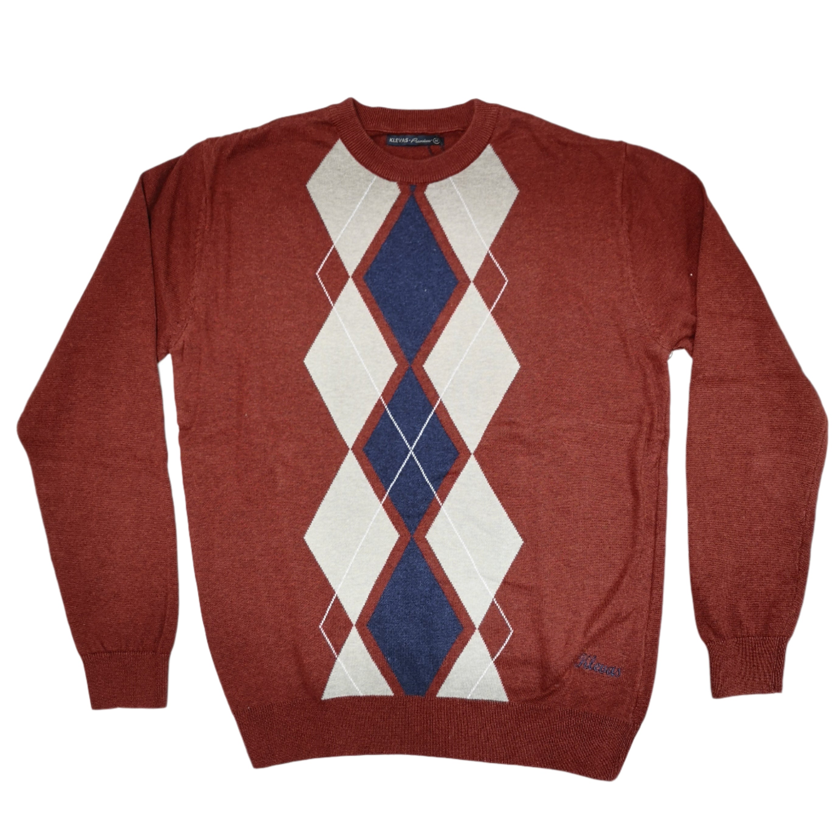 Klevas Premium Park Rust Knitwear Jersey