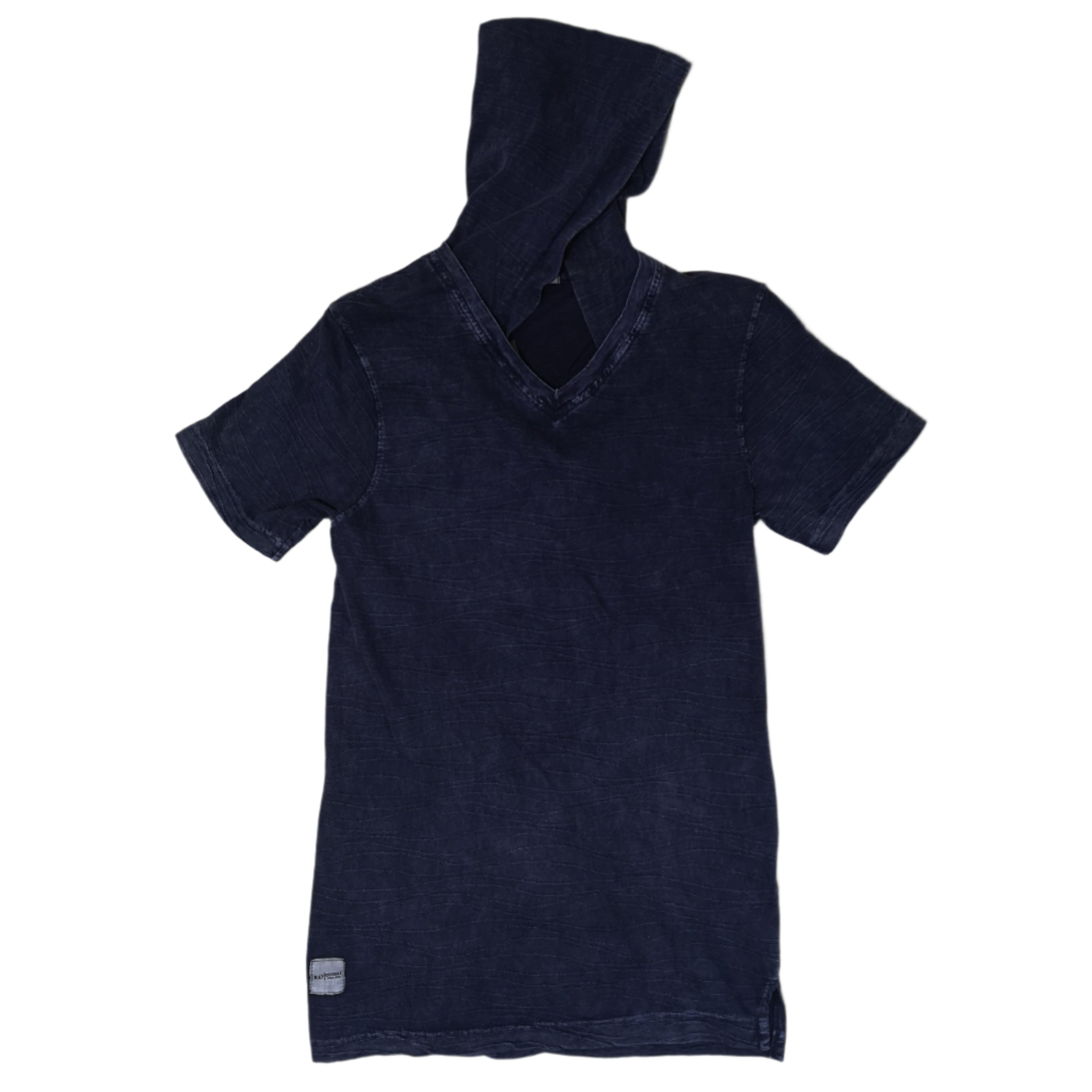 K Star 7 Short Sleeve Navy Hoody