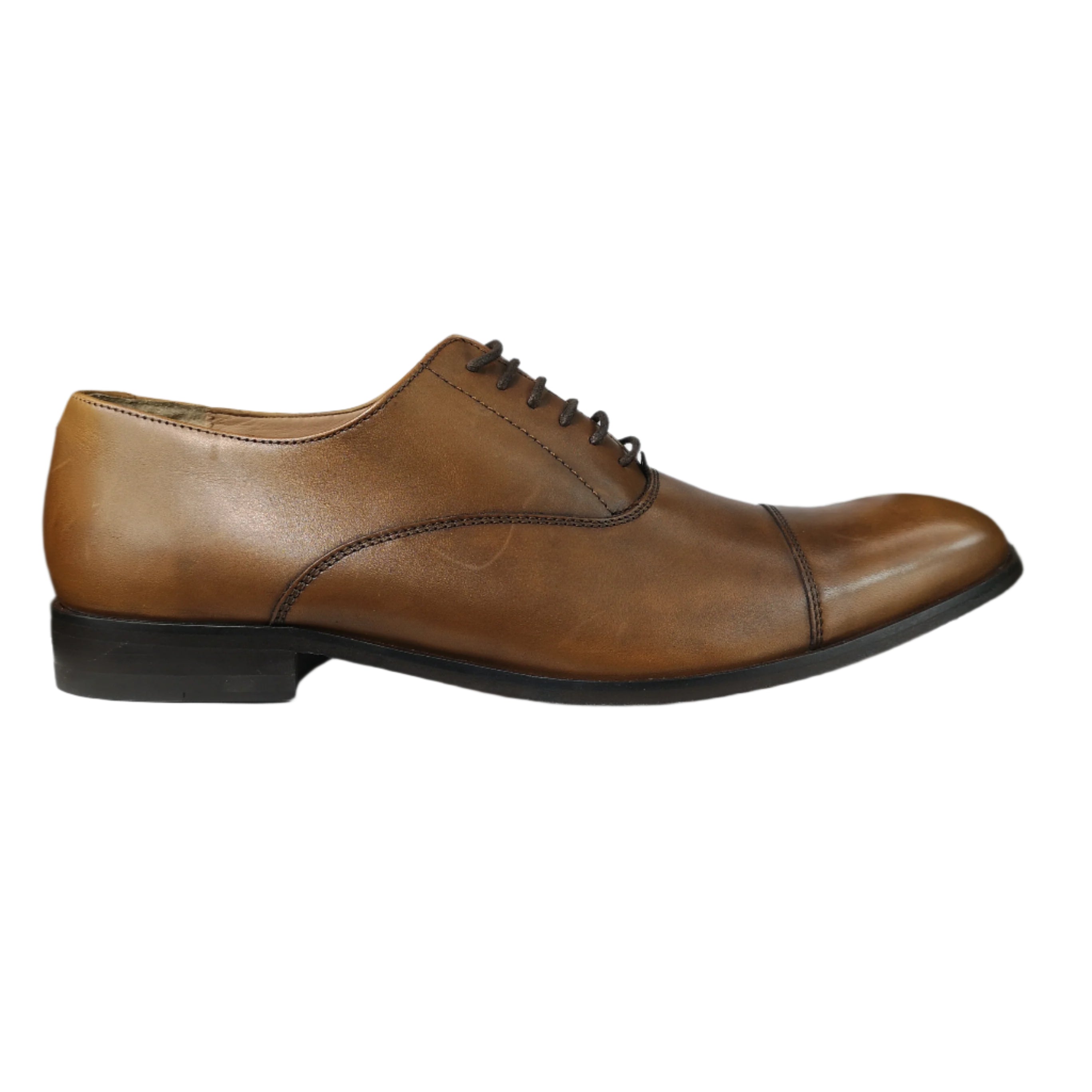Hush Puppies Wakely Dark Tan Leather