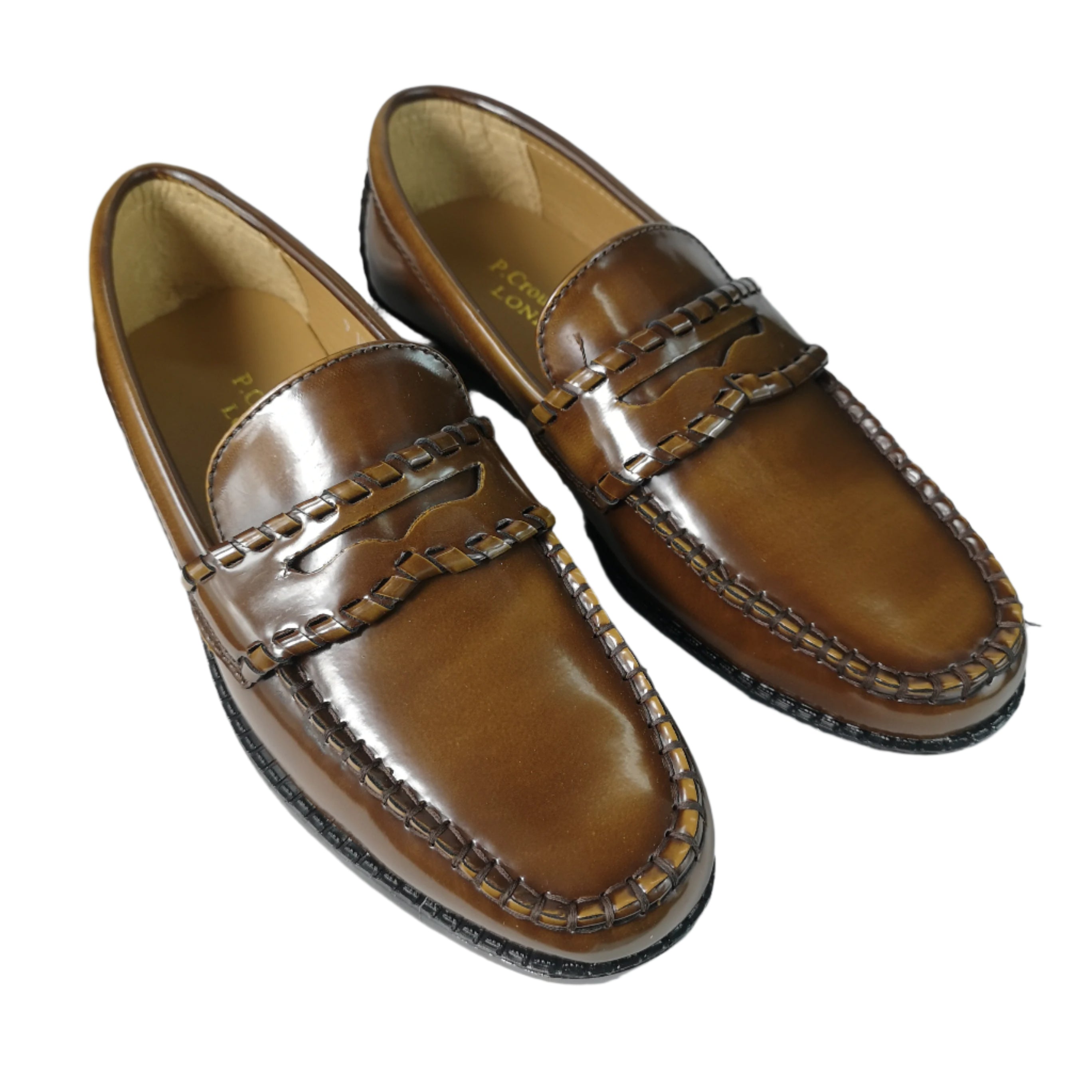 P CROUCH & CO Butterscotch Moccasin