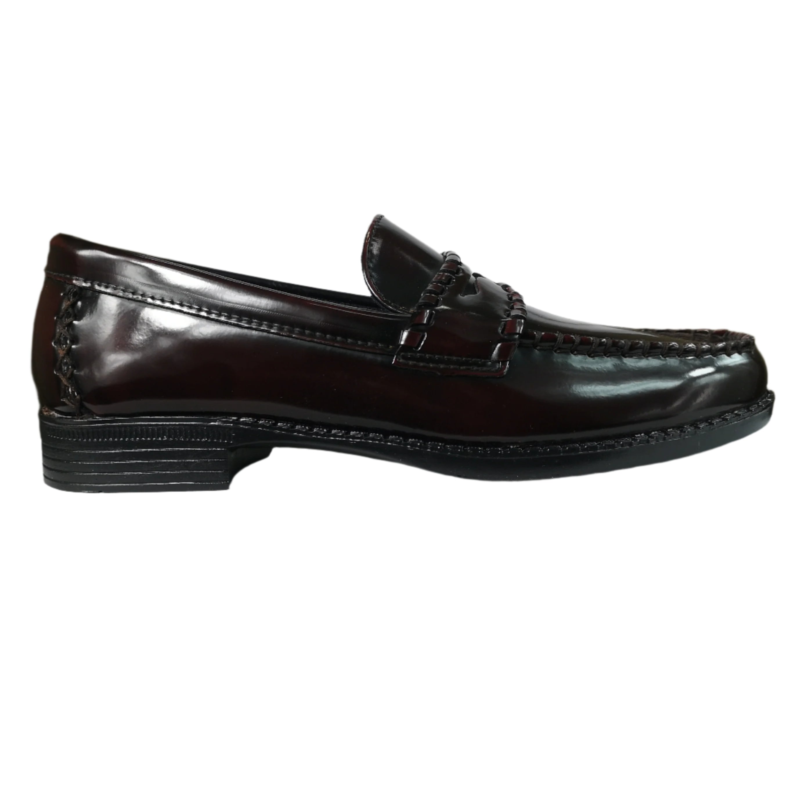 P CROUCH & CO Burgundy  Moccasin