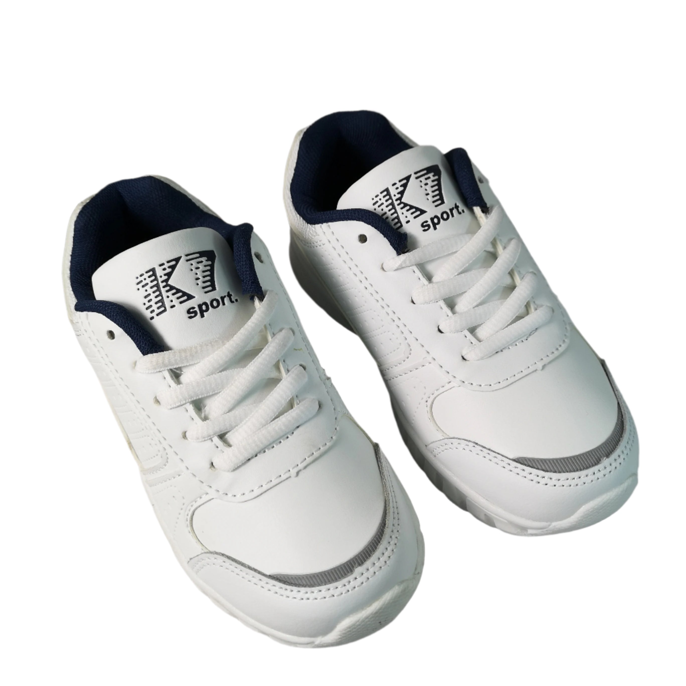 K Star 7 Sport Lace Boys White Takkies