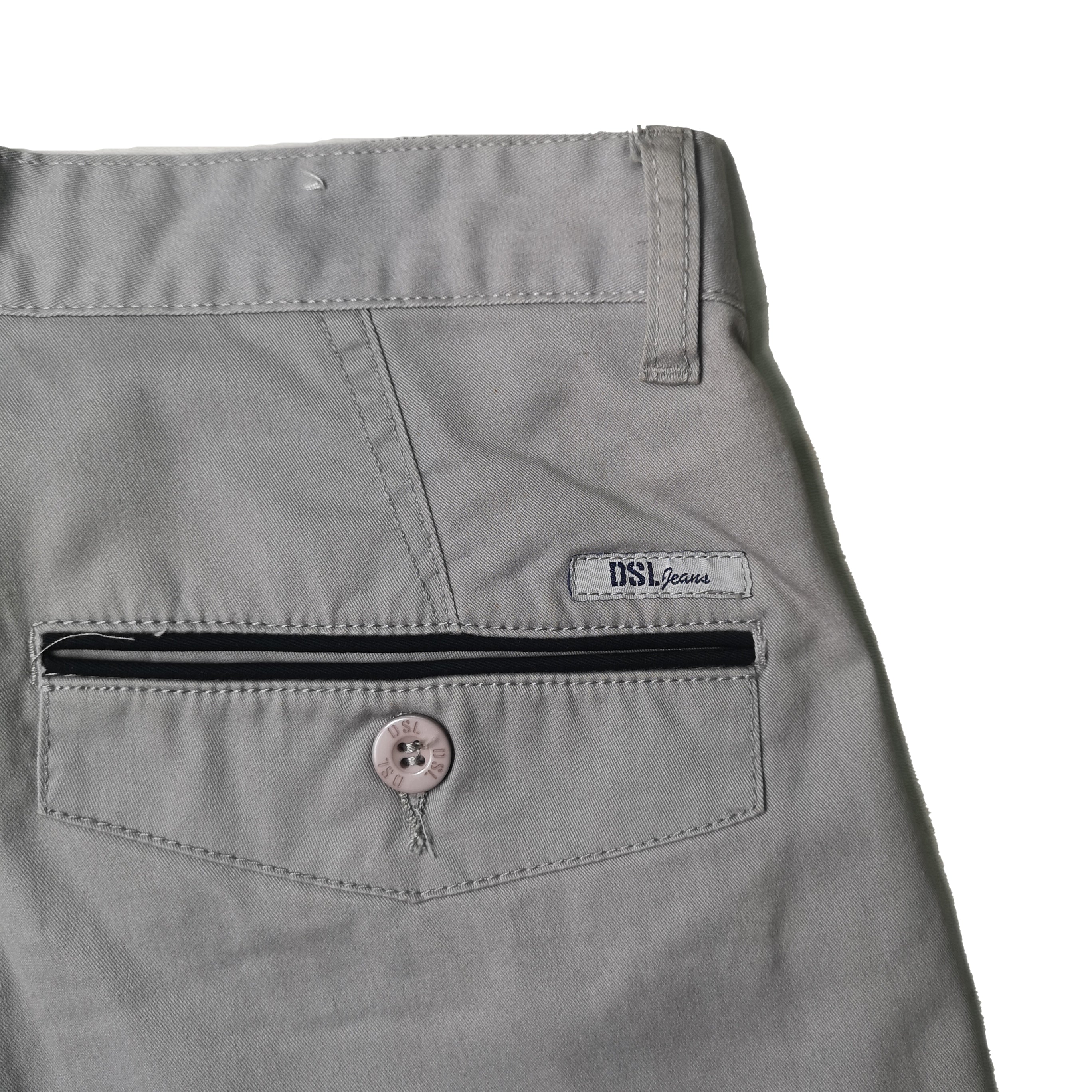 DSL Light Grey Slim Chino